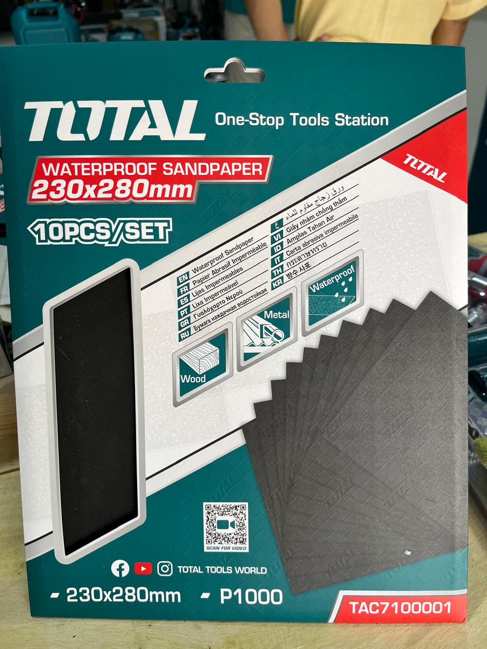 LIJA IMPERMEABLE P1000 TAC7100001